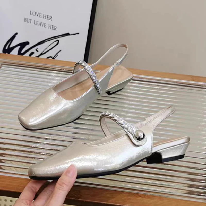 Square Toe Women Heels Sandals Luxury Crystal Summer Shoes Woman 2025 Sexy Leather Shoes Dress Party Slippers Sandalias De Mujer
Square Toe Women Heels Sandals Luxury Crystal Summer Shoes Woman 2025 Sexy Leather Shoes Dress Party Slippers Sandalias De Mujer