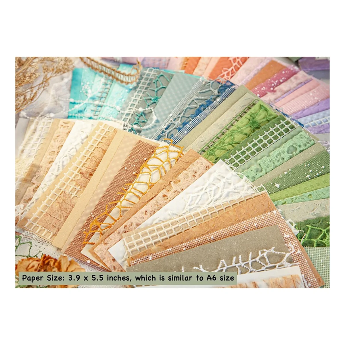 Рельефная текстурированная бумага, 96 листов. Текстурированная бумага для скрапбукинга и сетчатая ткань. Ассорти. Набор из 6 смешанных специальных бумаг для скрапбукинга.
Рельефная текстурированная бумага, 96 листов. Текстурированная бумага для скрапбукинга и сетчатая ткань. Ассорти. Набор из 6 смешанных специальных бумаг для скрапбукинга.