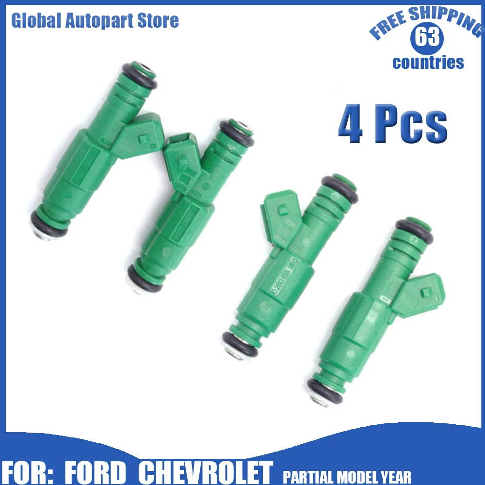 Para Auto 4-pack Fuel Injectors 0280150558 For Ford Linghtning Mustang GT Chevrolet Corvette Pontiac Firebird GTO TransAm Cobra
Para Auto 4-pack Fuel Injectors 0280150558 For Ford Linghtning Mustang GT Chevrolet Corvette Pontiac Firebird GTO TransAm Cobra