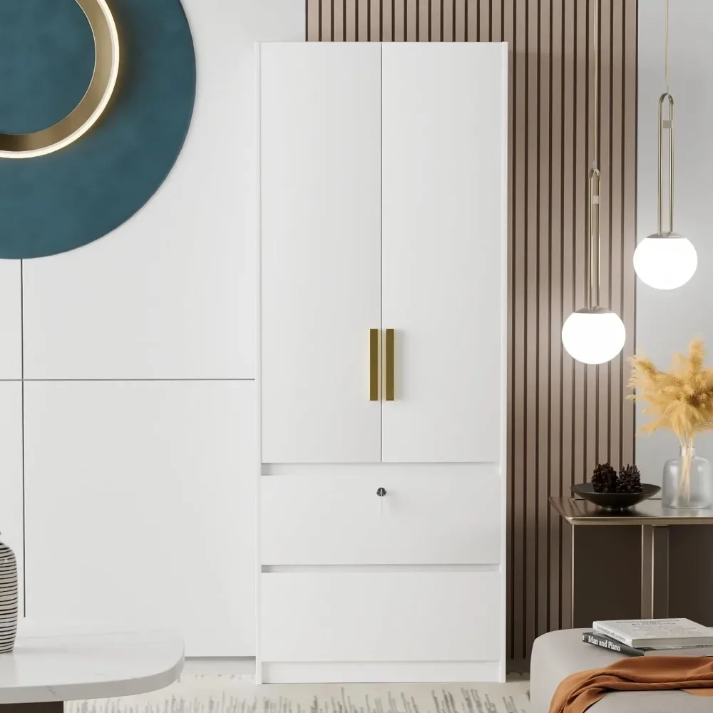 Home Furniture Large Freestanding Armoire Shelves Cabinet/ Closet 2 Doors Bedroom Drawer White Cabinets Open
Home Furniture Large Freestanding Armoire Shelves Cabinet/ Closet 2 Doors Bedroom Drawer White Cabinets Open