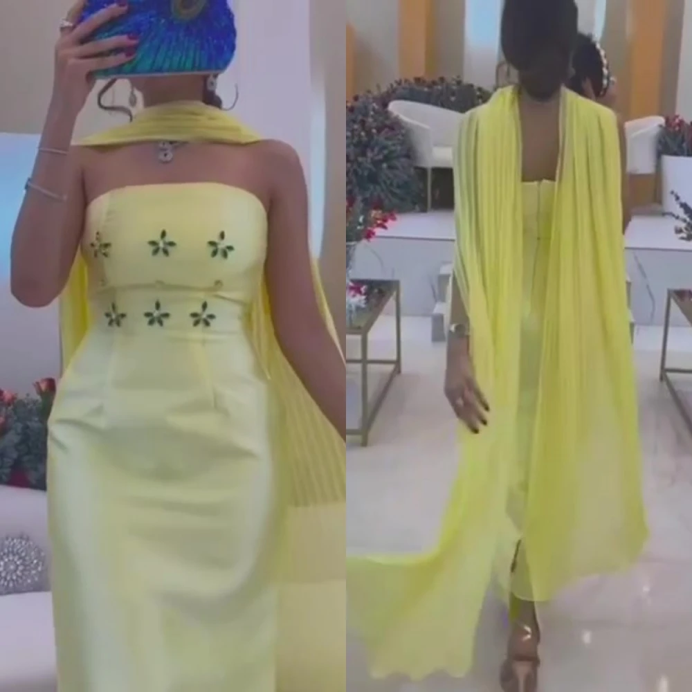 Jiayigong Strapless Mermaid Anke Length Evening Rhinestone Satin Formal Occasion Gown vestidos de ocasião formal
Jiayigong Strapless Mermaid Anke Length Evening Rhinestone Satin Formal Occasion Gown vestidos de ocasião formal