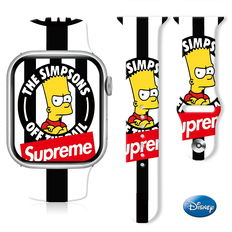Disney The Simpsons Series 1 Strap for Apple Watch 11 10 9 Silicone Band Replaceable Bracelet for iWatch 46/44/42/41mm Watchband
Disney The Simpsons Series 1 Strap for Apple Watch 11 10 9 Silicone Band Replaceable Bracelet for iWatch 46/44/42/41mm Watchband