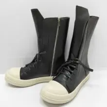 Men High Top Platform Boots Lace Up Zip Genuine Leather Luxury Trainers Sneakers High Street Autumn Black Designer Shoes
Men High Top Platform Boots Lace Up Zip Genuine Leather Luxury Trainers Sneakers High Street Autumn Black Designer Shoes