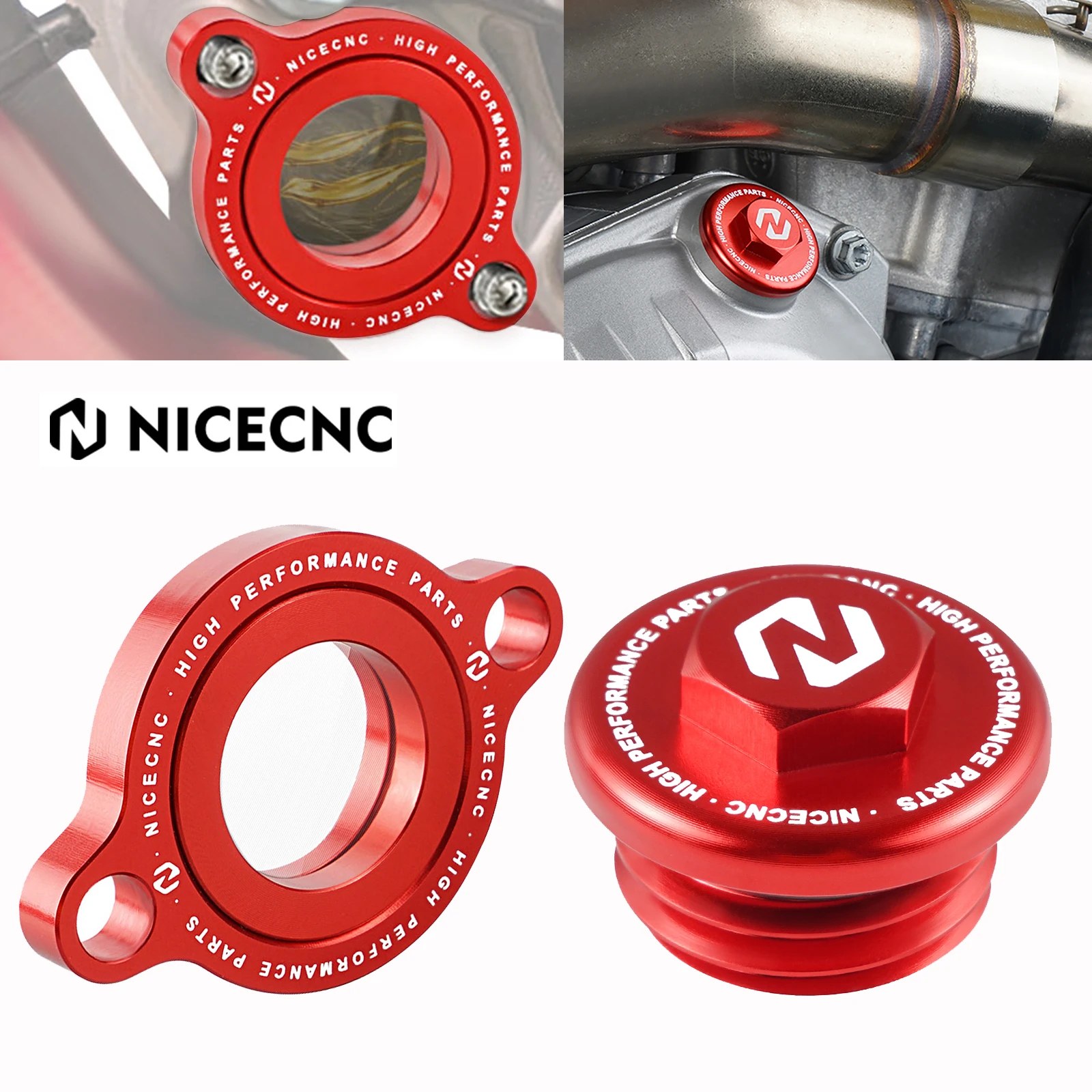 For BETA RR 350 390 430 480 4T 2015-2024 2023 RR-S 350 390 430 4T 2015-2022 2021 NiceCNC Oil Filler Cap Plug & Oil Filter Cover
For BETA RR 350 390 430 480 4T 2015-2024 2023 RR-S 350 390 430 4T 2015-2022 2021 NiceCNC Oil Filler Cap Plug & Oil Filter Cover
