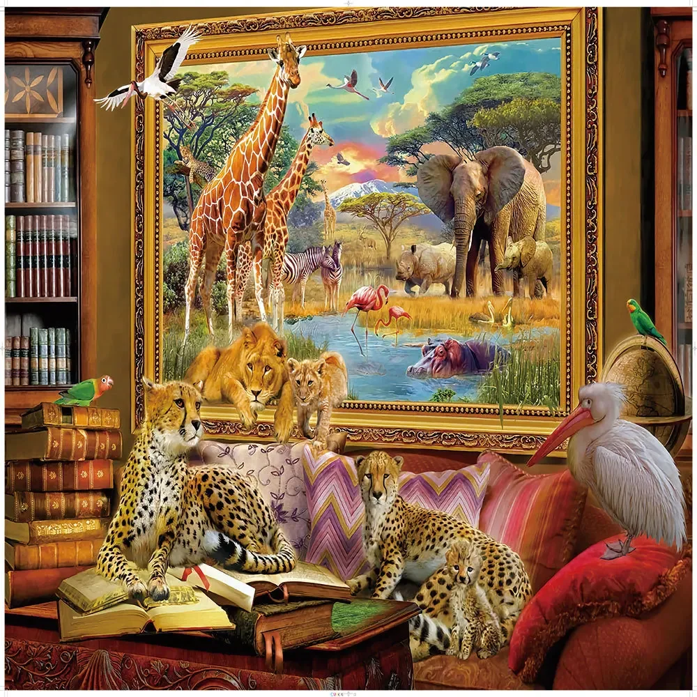 Adult Jigsaw Puzzle 1024 Pieces Puzzle Toys Landscape Animation Paper Puzzle Decorative Painting Exercise Brain Thinking
Adult Jigsaw Puzzle 1024 Pieces Puzzle Toys Landscape Animation Paper Puzzle Decorative Painting Exercise Brain Thinking