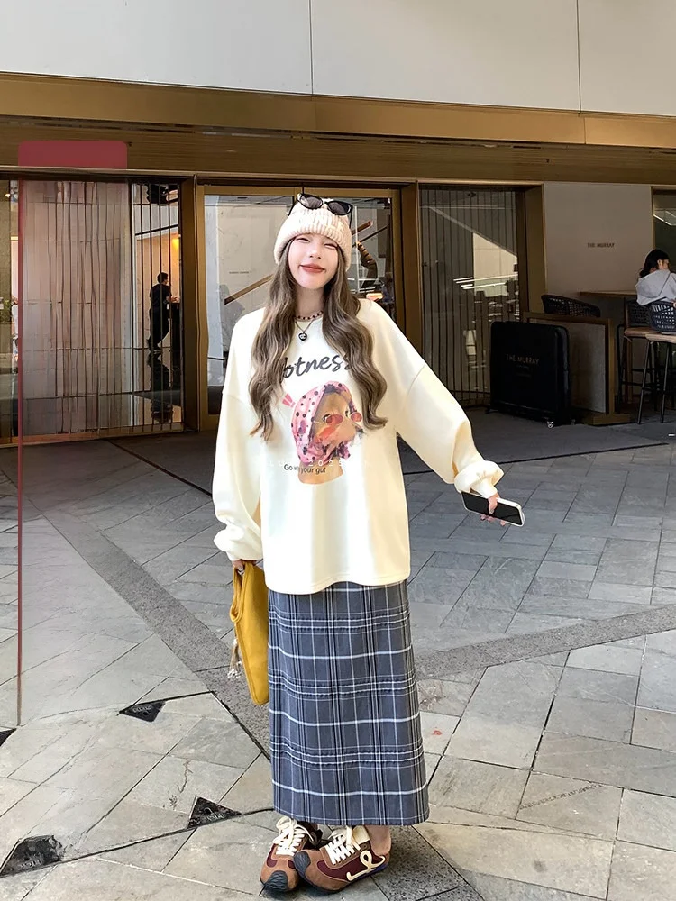 ay Plaid Asymmetrical High Waist Draped f Skirt Women's Spring Autumn Long Skirt Design Unique Sle Commute Korean Version
ay Plaid Asymmetrical High Waist Draped f Skirt Women's Spring Autumn Long Skirt Design Unique Sle Commute Korean Version