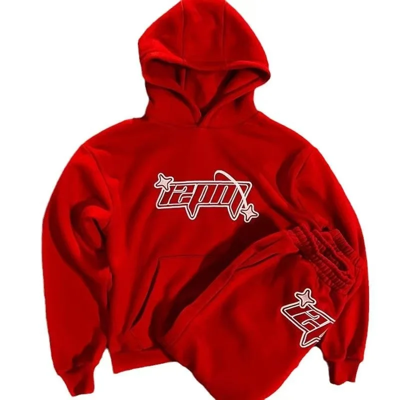 2025 New Fashionable Brand Letter Pattern Loose Hoodie Hip Hop Street Wear Men's and Women's Hoodie Set Casual Hoodie Set
2025 New Fashionable Brand Letter Pattern Loose Hoodie Hip Hop Street Wear Men's and Women's Hoodie Set Casual Hoodie Set