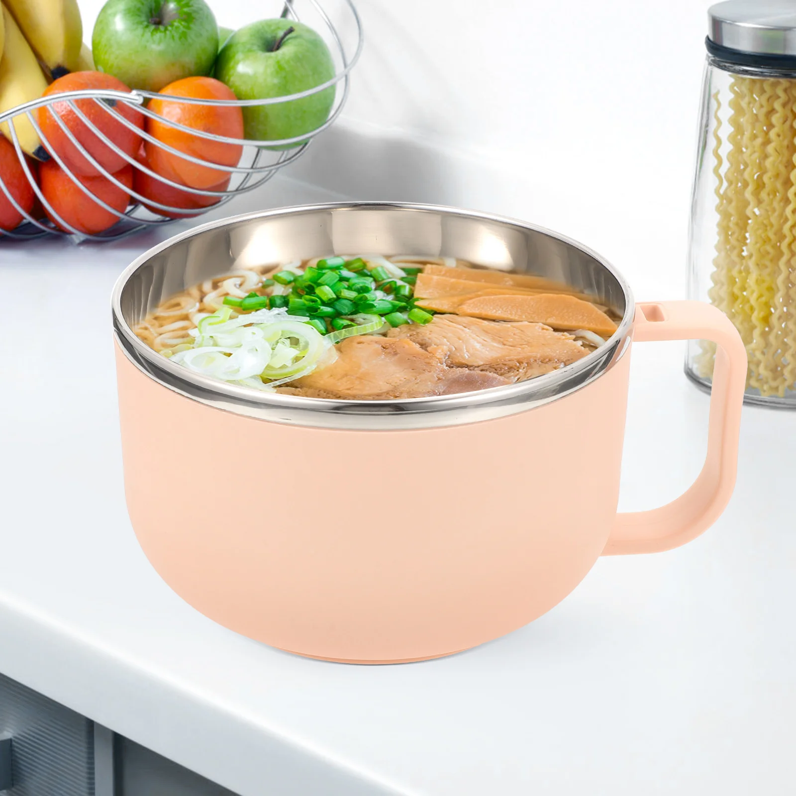 Insulated and Fresh Fast Food Cup Stainless Noodle Bowl Ramen Bowls with Lid Steel Wear Resistant Instant Lids
Insulated and Fresh Fast Food Cup Stainless Noodle Bowl Ramen Bowls with Lid Steel Wear Resistant Instant Lids