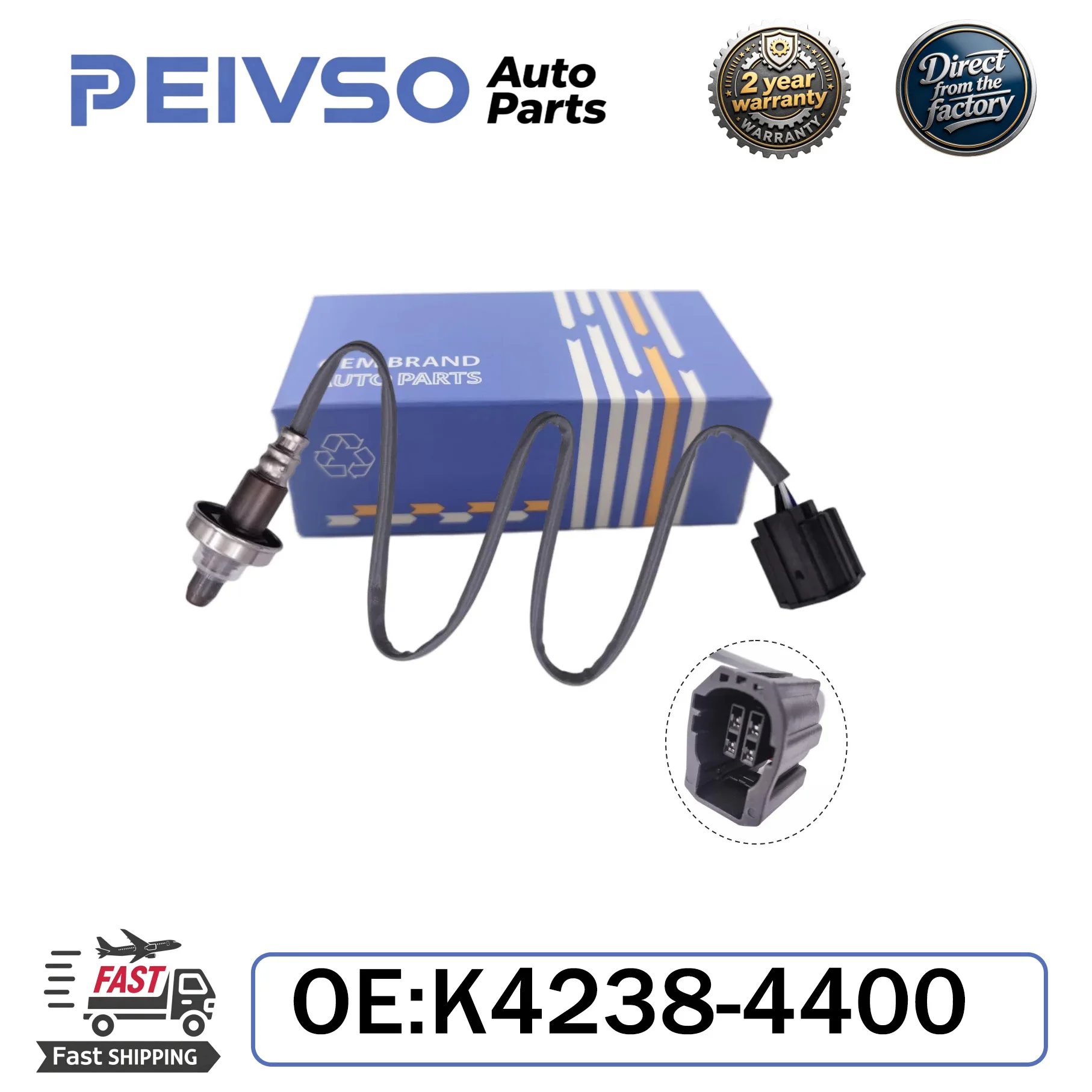 New High-Quality Oxygen Sensor K4238-4400 For 2008-2014 Mazda 3 1.6 MZR Petrol 77kW (105 HP)
New High-Quality Oxygen Sensor K4238-4400 For 2008-2014 Mazda 3 1.6 MZR Petrol 77kW (105 HP)