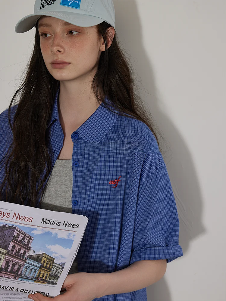 Lofi Choose Blue Letter Embroidery ort Sve Свободный женский летний топ нового дизайна удобный дышащий хлопок
Lofi Choose Blue Letter Embroidery ort Sve Свободный женский летний топ нового дизайна удобный дышащий хлопок