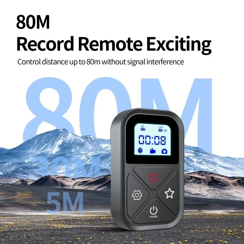 T10 Bluetooth Remote Control for GoPro Hero 11 10 9 8Max with Wrist Strap Accessory 80M Wireless Intelligent Remote Control
T10 Bluetooth Remote Control for GoPro Hero 11 10 9 8Max with Wrist Strap Accessory 80M Wireless Intelligent Remote Control