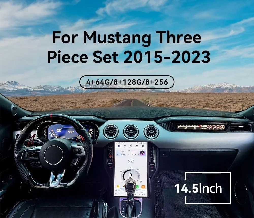 14.5 inch Android13 Car Multimedia Video Player For Ford Mustang GT 2021 -2022 GPS Navigation Radio Carplay 4G wifi 360Camera
14.5 inch Android13 Car Multimedia Video Player For Ford Mustang GT 2021 -2022 GPS Navigation Radio Carplay 4G wifi 360Camera
