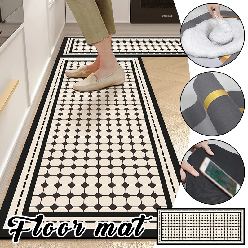 Diatomite Kitchen Bottom Long Rug Anti-Slip Oil-Proof Water-Absorbing, Dirt-Resistant And Waterproof Door Mat For Home Decor
Diatomite Kitchen Bottom Long Rug Anti-Slip Oil-Proof Water-Absorbing, Dirt-Resistant And Waterproof Door Mat For Home Decor