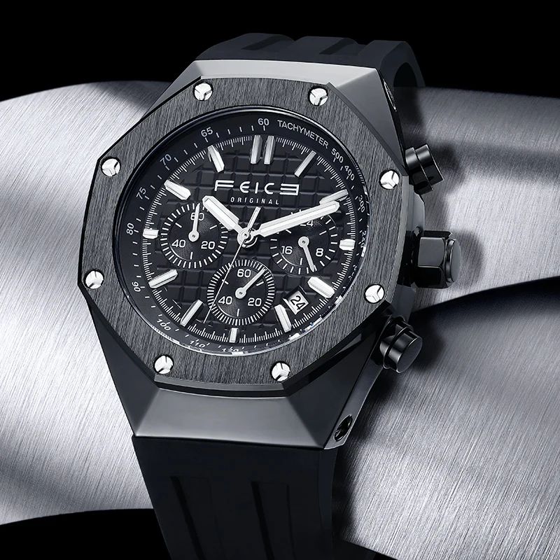FEICE Man Business Quartz Wristwatch Sport Brand Luxury Male Clock High Quality Multifunctional Chronograph Watch for Men -052
FEICE Man Business Quartz Wristwatch Sport Brand Luxury Male Clock High Quality Multifunctional Chronograph Watch for Men -052