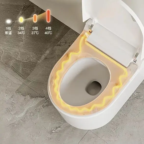 High Quality Wall Hung Smart Toilet, Automatic Ceramic Water Closet, Intelligent Wall Mounted Toilet, Modern Sanitary Ware
High Quality Wall Hung Smart Toilet, Automatic Ceramic Water Closet, Intelligent Wall Mounted Toilet, Modern Sanitary Ware
