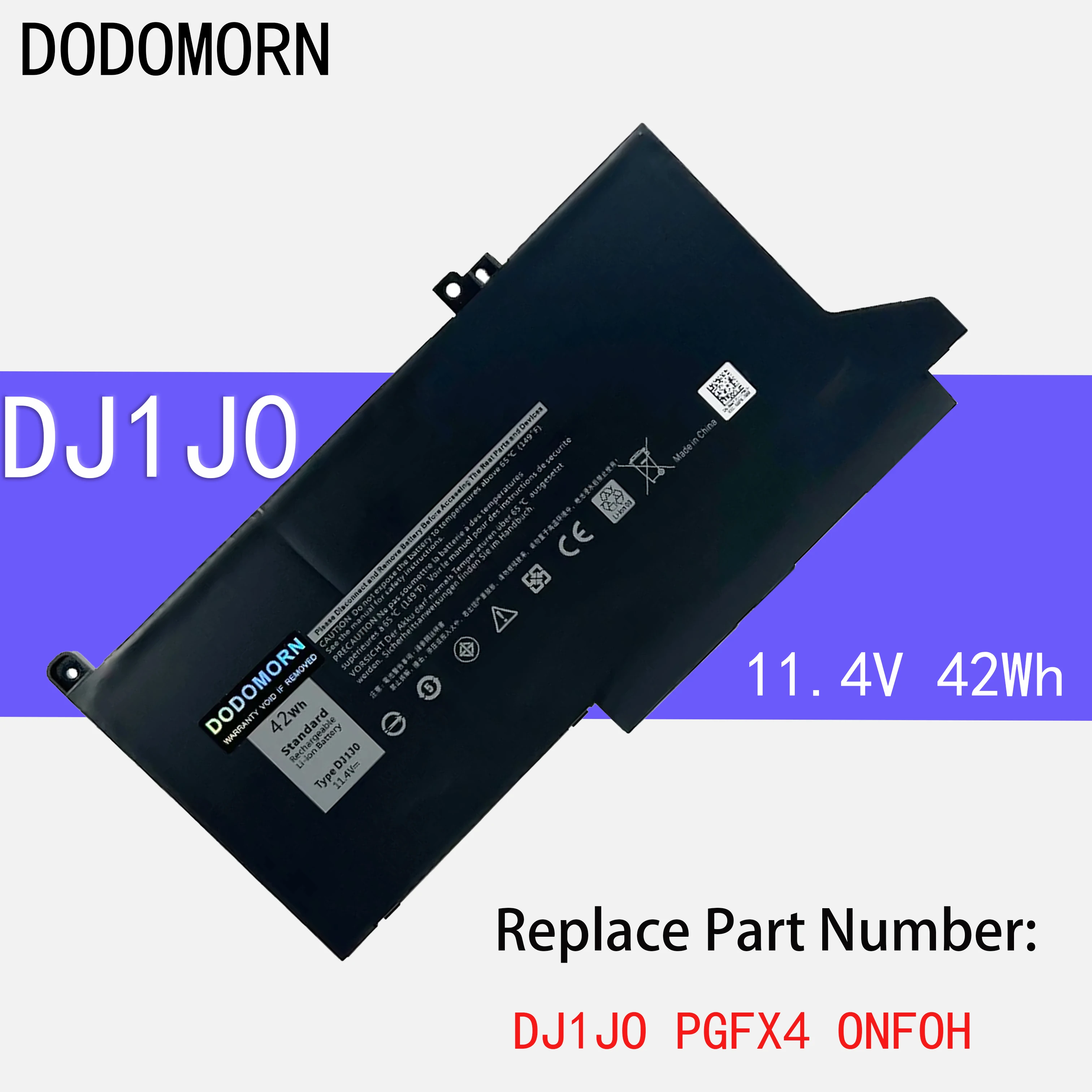 New F3YGT DJ1J0 Laptop Battery For Dell Latitude 12 7000 E7280 E7480 E7490 E7380 E7290 E7390 Vostro XPS 13 9370 13 9380 13 7390
New F3YGT DJ1J0 Laptop Battery For Dell Latitude 12 7000 E7280 E7480 E7490 E7380 E7290 E7390 Vostro XPS 13 9370 13 9380 13 7390
