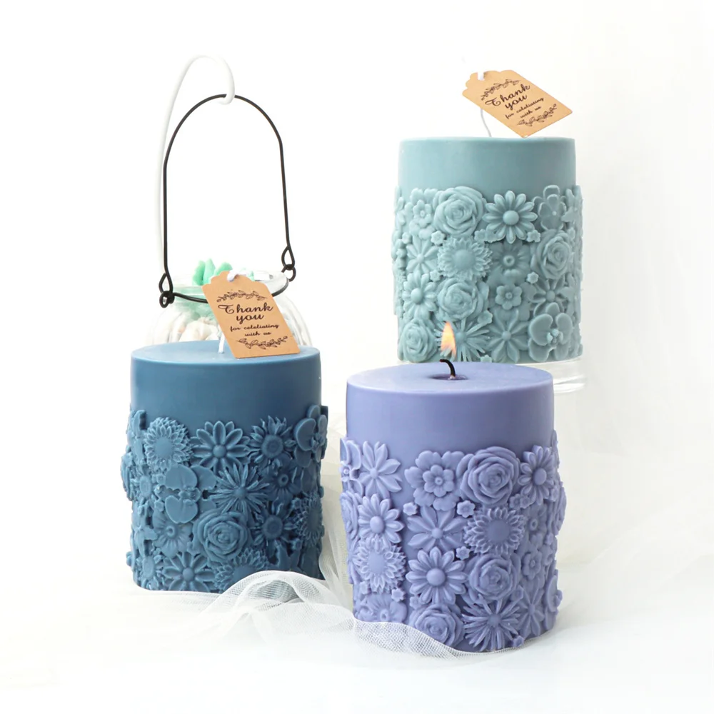 Flower Silicone Mold for Resin Candle 3D Flower Pillar Soap Mould Plaster Epoxy Casting Resin Tool Craft Handmade Gift
Flower Silicone Mold for Resin Candle 3D Flower Pillar Soap Mould Plaster Epoxy Casting Resin Tool Craft Handmade Gift