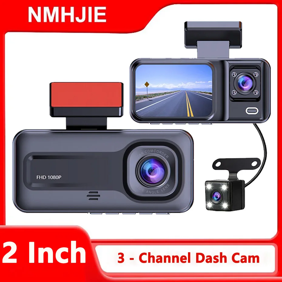 3 Channel Camera HD Car Dvr Dash Cam Interior Cabin Mini Vehicle Three Way DVRs Recorder Video Registrator Dashcam Camcorder
3 Channel Camera HD Car Dvr Dash Cam Interior Cabin Mini Vehicle Three Way DVRs Recorder Video Registrator Dashcam Camcorder