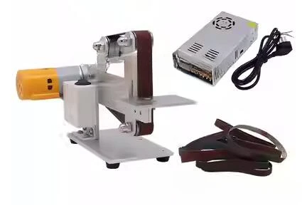 Mini Belt Sander 360W Electric Polishing Grinding Belt Machine 30x533MM Micro Knife Sharpener DIY Bench Sanding Machine 4800RPM
Mini Belt Sander 360W Electric Polishing Grinding Belt Machine 30x533MM Micro Knife Sharpener DIY Bench Sanding Machine 4800RPM