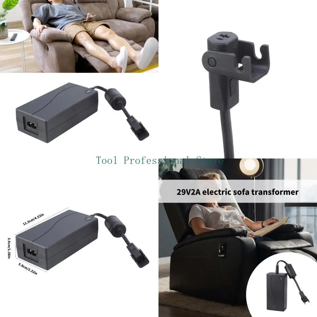 57QF High Efficiency 29Volt 2Amp Recliner Power Supply with Advanced Safety Features & Noise Reductions for Home Office Use
57QF High Efficiency 29Volt 2Amp Recliner Power Supply with Advanced Safety Features & Noise Reductions for Home Office Use