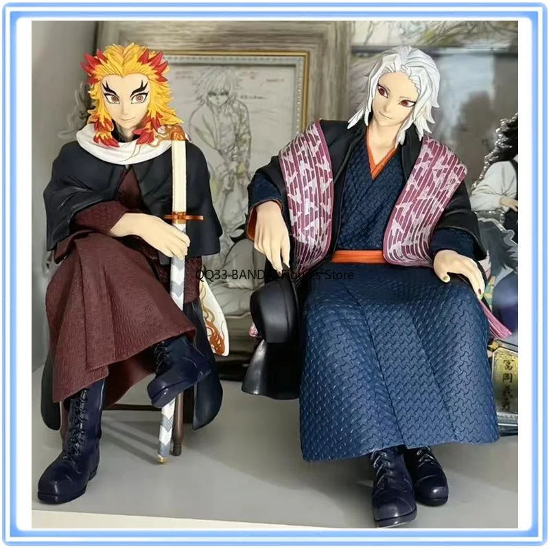 Original Anime Figures Tomioka Giyuu Uzui Tengen Rengoku Kyoujurou Sitting Posture Chair Demon Slayer: Kimetsu No Yaiba Model
Original Anime Figures Tomioka Giyuu Uzui Tengen Rengoku Kyoujurou Sitting Posture Chair Demon Slayer: Kimetsu No Yaiba Model