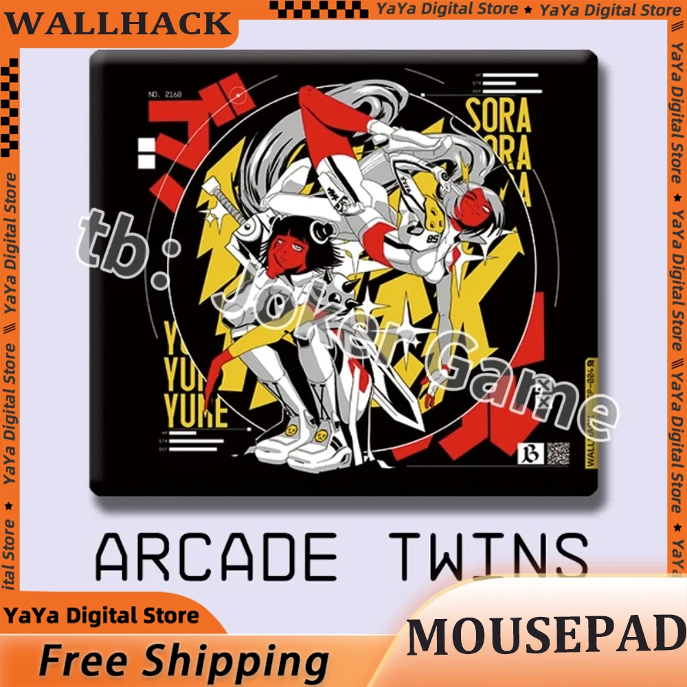 WALLHACK ARCADE TWINS Glass Mouse pad Copy Upgrade Coated Full Coverage Primer Custom Gaming Large Desk Mat Tempered Glass Pad
WALLHACK ARCADE TWINS Glass Mouse pad Copy Upgrade Coated Full Coverage Primer Custom Gaming Large Desk Mat Tempered Glass Pad
