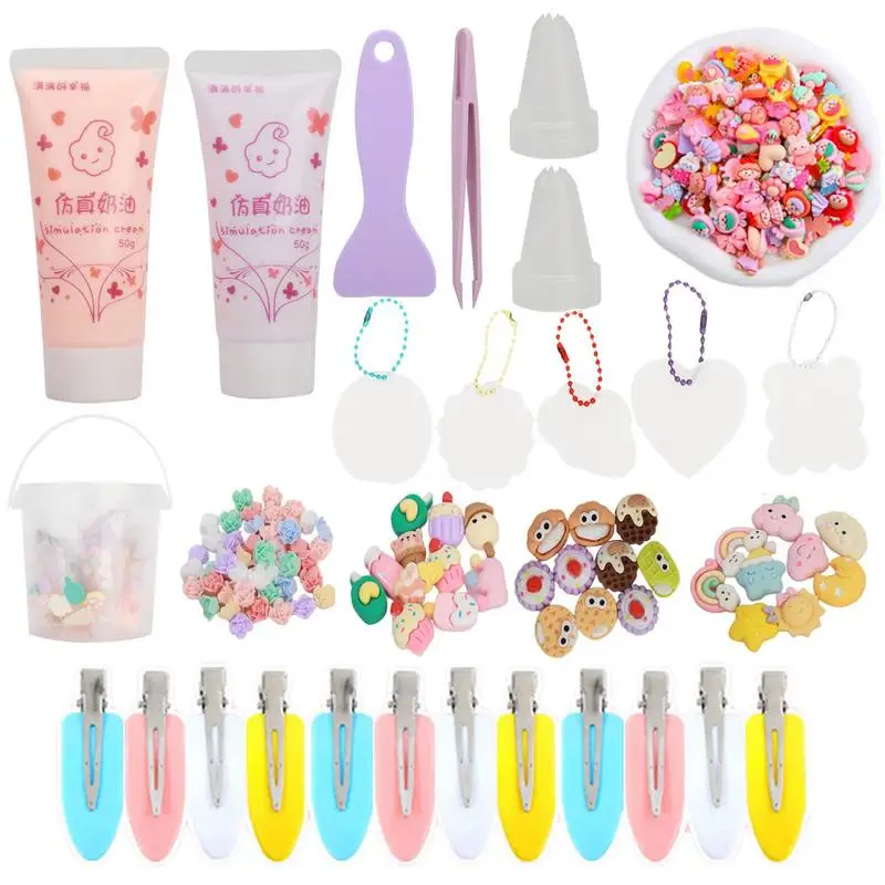 Kids DIY Hair Clips Kit Colorful Hair Clips Barrettes DIY Making Kit Diverse And Complete Hair Clips DIY Kit Gift For Daughter
Kids DIY Hair Clips Kit Colorful Hair Clips Barrettes DIY Making Kit Diverse And Complete Hair Clips DIY Kit Gift For Daughter
