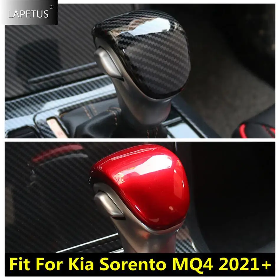 Car Gear Lever Head Decor Trim For Kia Sorento MQ4 2021 2022 Interior Accessories Red / Carbon Fiber Shift Knob Protect Cover
Car Gear Lever Head Decor Trim For Kia Sorento MQ4 2021 2022 Interior Accessories Red / Carbon Fiber Shift Knob Protect Cover