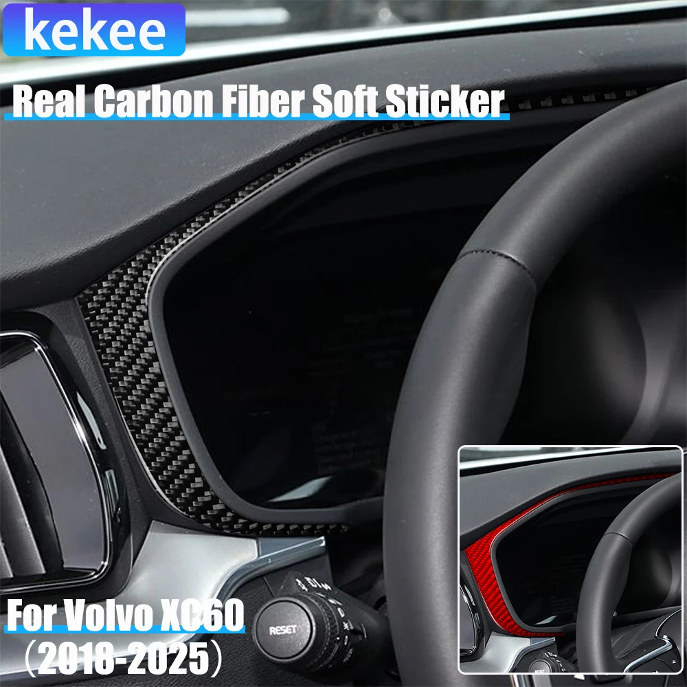Real Carbon Fiber Car Accessories Speedometer Frame Cover Soft Sticker For Volvo XC60 2018 2019 2020 2021 2022 2023 2024 2025
Real Carbon Fiber Car Accessories Speedometer Frame Cover Soft Sticker For Volvo XC60 2018 2019 2020 2021 2022 2023 2024 2025