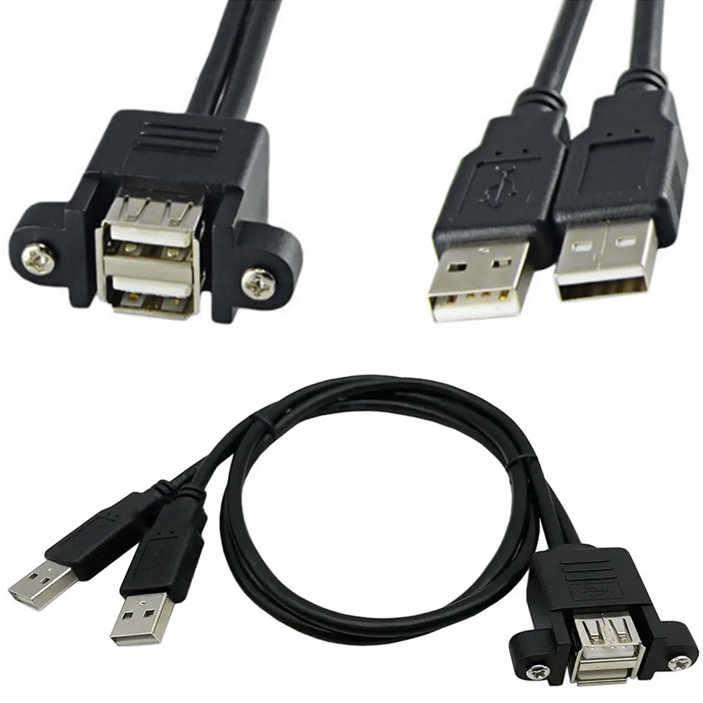 Двойной порт USB 2.0 A «папа-мама» M/F для зарядки и передачи данных Удлинитель Винтовой замок Кабель для крепления на панели Шнур 0,5 0,3 м 100 см
Двойной порт USB 2.0 A «папа-мама» M/F для зарядки и передачи данных Удлинитель Винтовой замок Кабель для крепления на панели Шнур 0,5 0,3 м 100 см