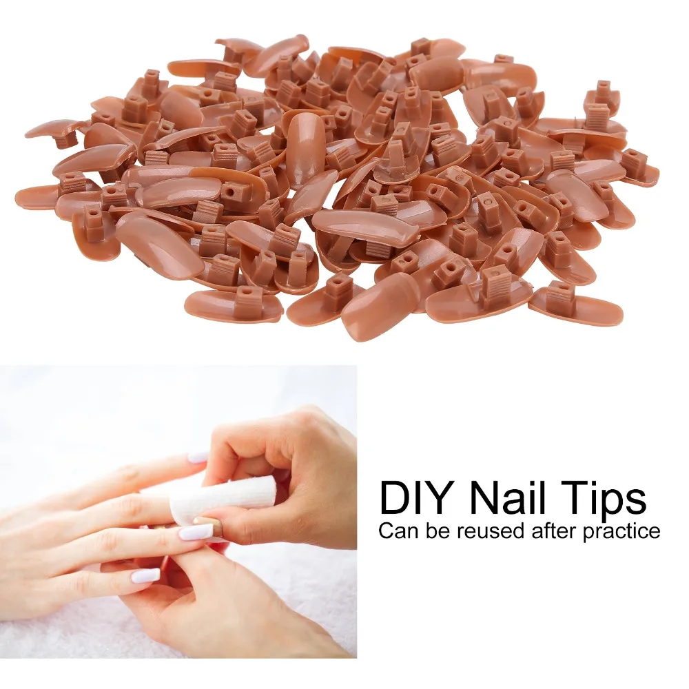300pcs Acrylic Material Acrylic Nail Practice Fingers ABS Material Brown Color Nail Practice Hand Flexible Design Patch Head
300pcs Acrylic Material Acrylic Nail Practice Fingers ABS Material Brown Color Nail Practice Hand Flexible Design Patch Head