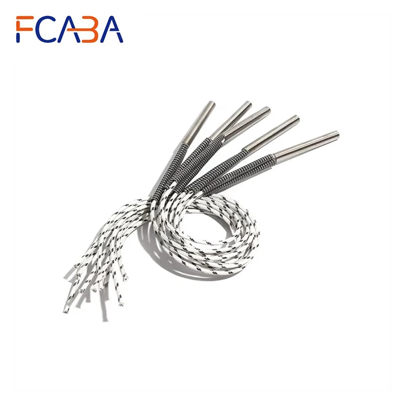 FCABA 5PCS 8mm 98~115mm 316 Stainless Steel Cylindrical Cartridge Heater 300W/300W/340W/350W/370W Electric Heating Tube Element
FCABA 5PCS 8mm 98~115mm 316 Stainless Steel Cylindrical Cartridge Heater 300W/300W/340W/350W/370W Electric Heating Tube Element