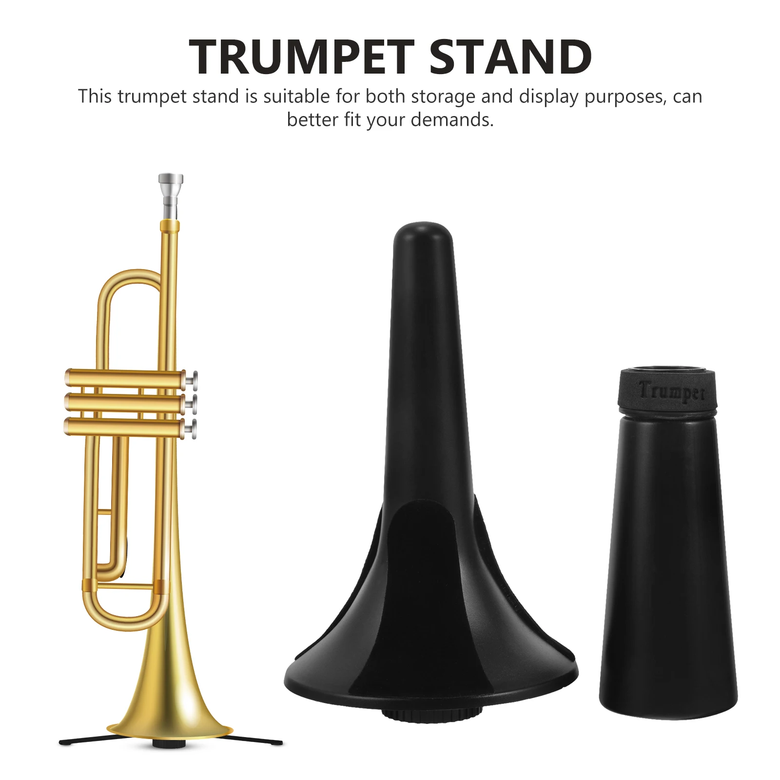 Sturdy Trumpet Stand Holder Display Rack Floor Instrument Support for Trumpet Storage Durable Lightweight Plastic for Bands
Sturdy Trumpet Stand Holder Display Rack Floor Instrument Support for Trumpet Storage Durable Lightweight Plastic for Bands