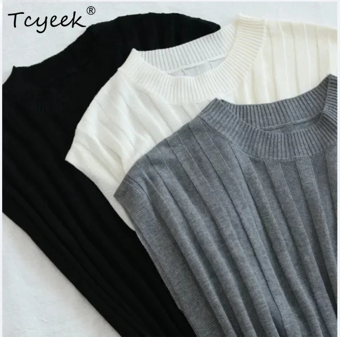 Летняя женская майка Tcyeek из шелка и хлопка, 70% натуральный шелк тутового шелкопряда, тонкая, дышащая, без рукавов
Летняя женская майка Tcyeek из шелка и хлопка, 70% натуральный шелк тутового шелкопряда, тонкая, дышащая, без рукавов