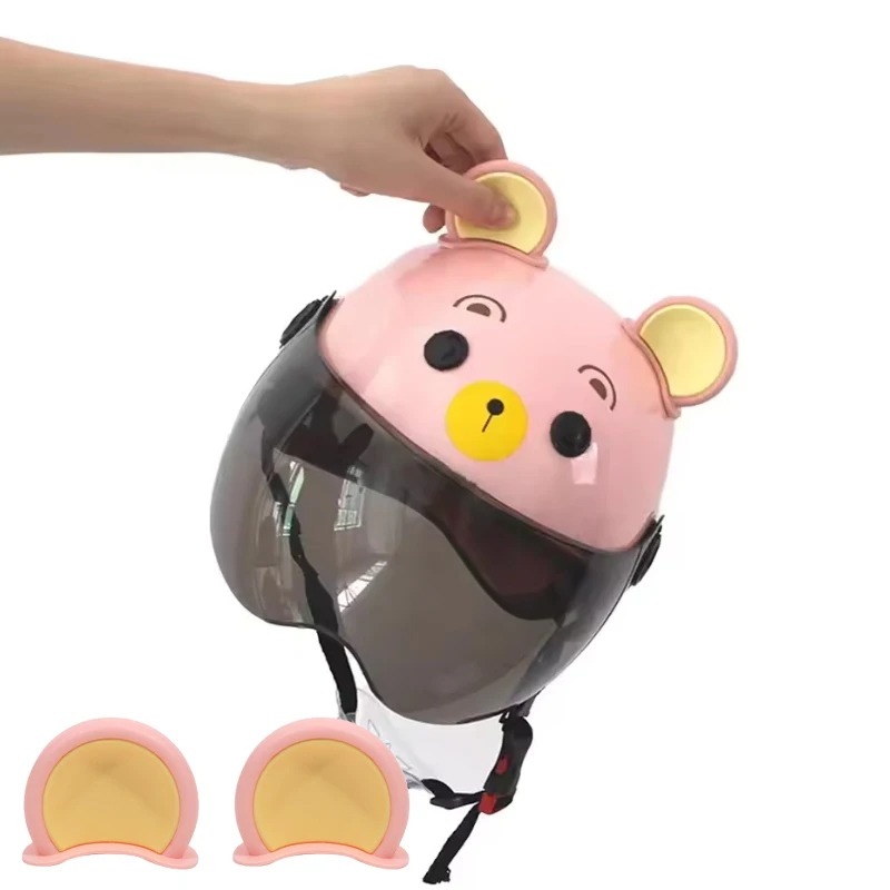 4Pcs Motorcycle Helmet Decoration Bear Ears Electric Bike Helmet Stickers Decor Cute Multicolor Motorcycle Helmets Accessories
4Pcs Motorcycle Helmet Decoration Bear Ears Electric Bike Helmet Stickers Decor Cute Multicolor Motorcycle Helmets Accessories
