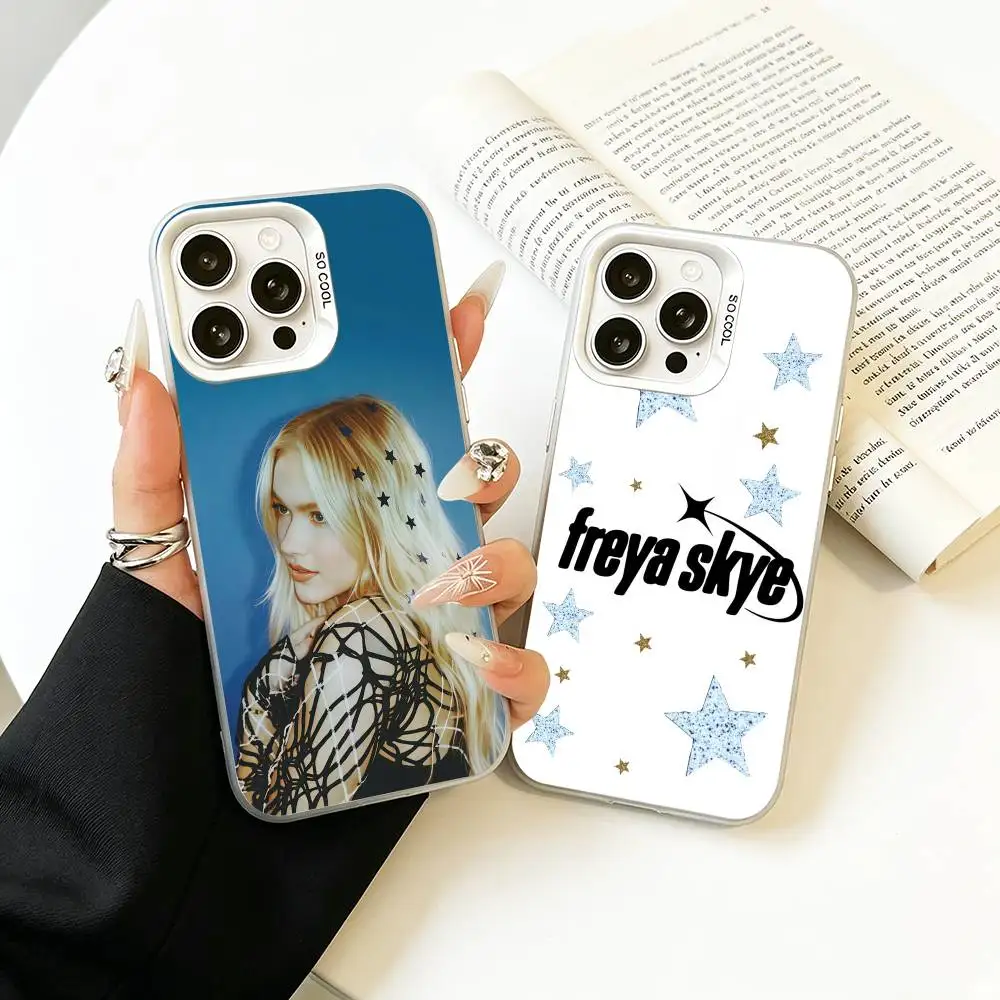 Singer F-Freya Skye Phone Case For iPhone 11 12 13 14 15 16 17 Pro Max Plus white silver Phone Cover
Singer F-Freya Skye Phone Case For iPhone 11 12 13 14 15 16 17 Pro Max Plus white silver Phone Cover