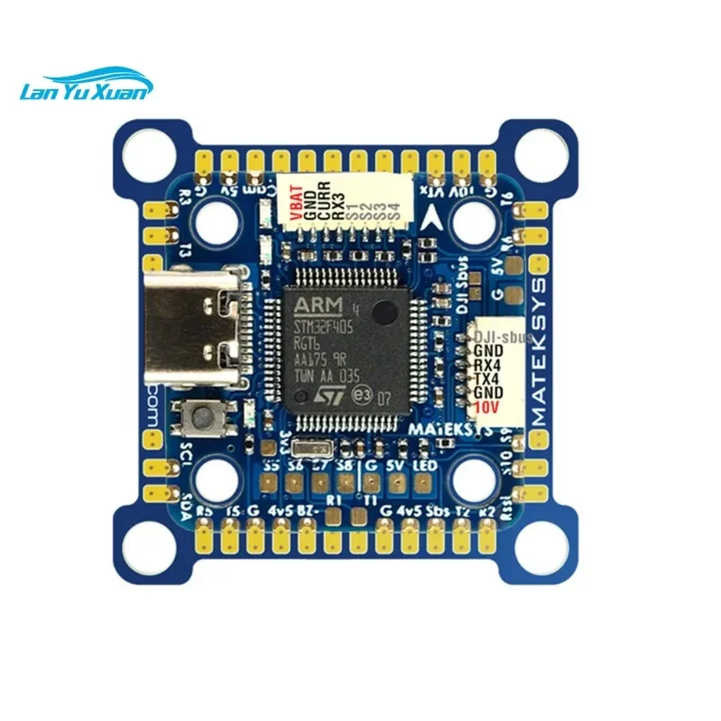 MATEK F405-MiniTE OSD Baro Blackbox F405 Flight Controller ArduPilot INAV BetaFlight 20X20mm 30X30mm for Airplane FPV Drone
MATEK F405-MiniTE OSD Baro Blackbox F405 Flight Controller ArduPilot INAV BetaFlight 20X20mm 30X30mm for Airplane FPV Drone