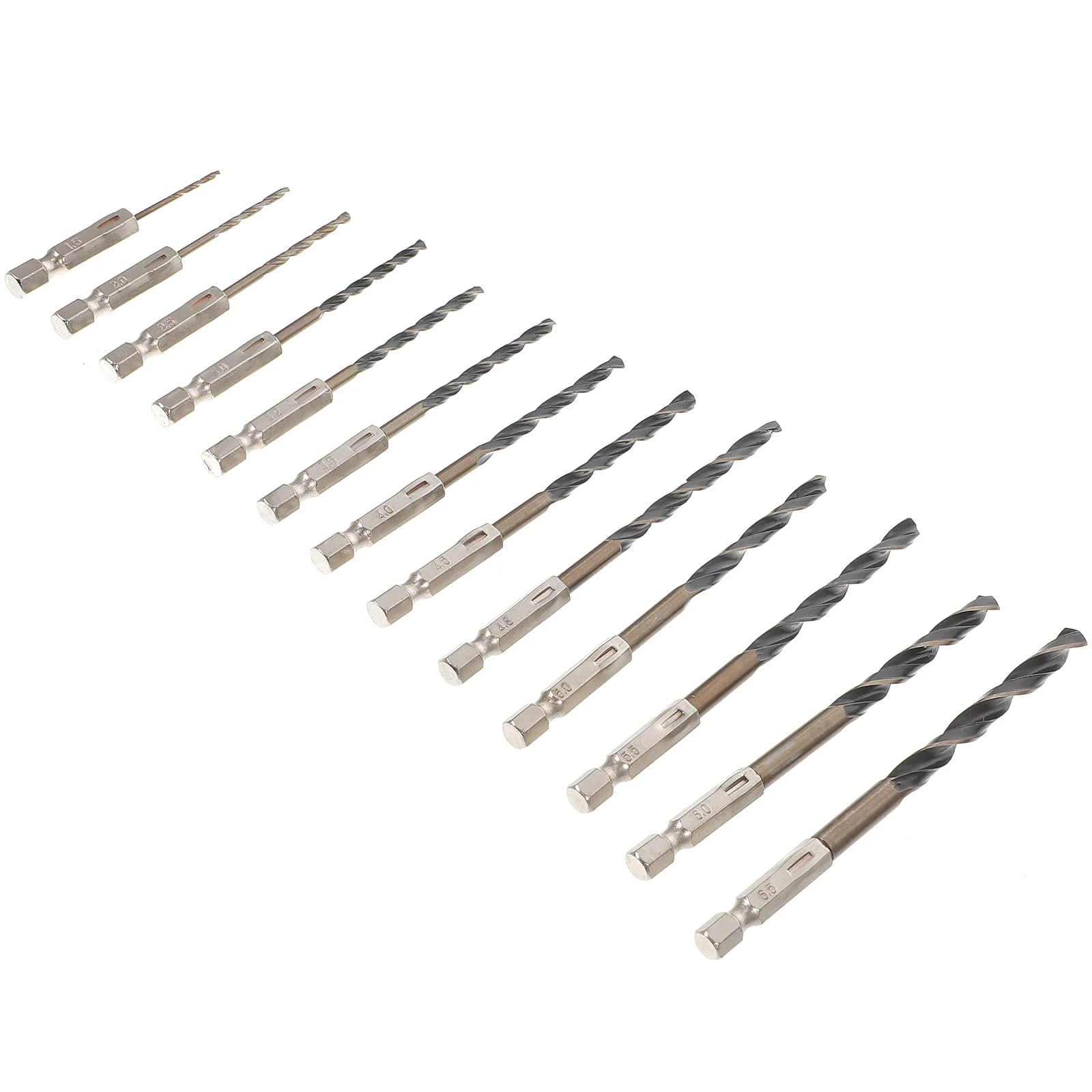 13 Pcs Hexagonal Drill Kit Bits for Hand Drills Metal Spiral Alloy Steel Portable Short Metric
13 Pcs Hexagonal Drill Kit Bits for Hand Drills Metal Spiral Alloy Steel Portable Short Metric