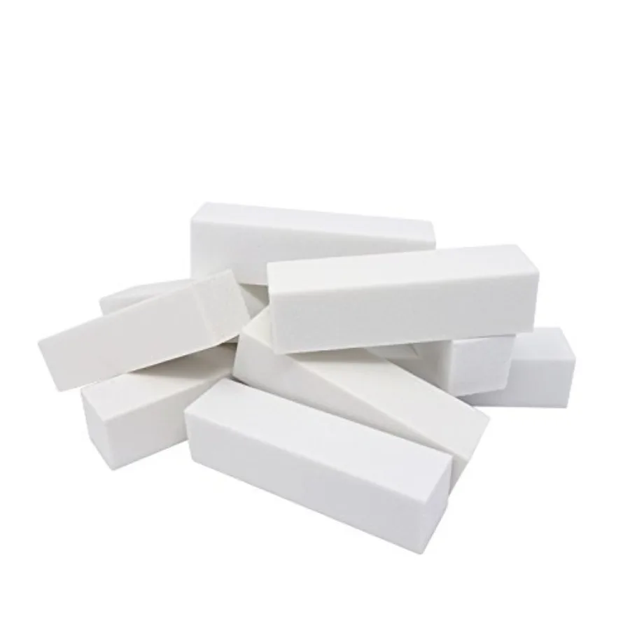 Honbay 10PCS White Nail Buffer Block for Acrylic and Natural Nails 4 Sided Sanding Buffers for Gel Nails Fingernail Shine Buffi
Honbay 10PCS White Nail Buffer Block for Acrylic and Natural Nails 4 Sided Sanding Buffers for Gel Nails Fingernail Shine Buffi