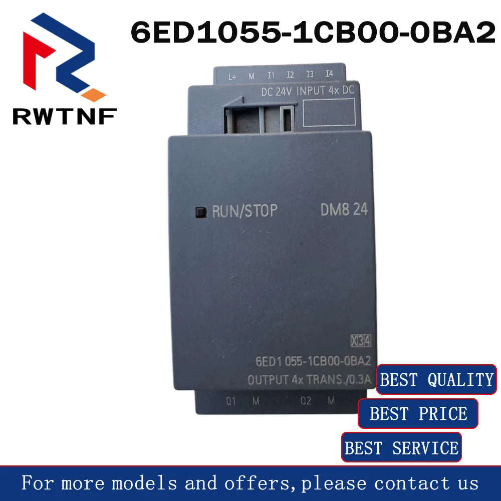 Brand New Genuine 6ED1055-1CB00-0BA2 SIEMENS PLC Programmable Controller Digital Expansion Module,100% original
Brand New Genuine 6ED1055-1CB00-0BA2 SIEMENS PLC Programmable Controller Digital Expansion Module,100% original