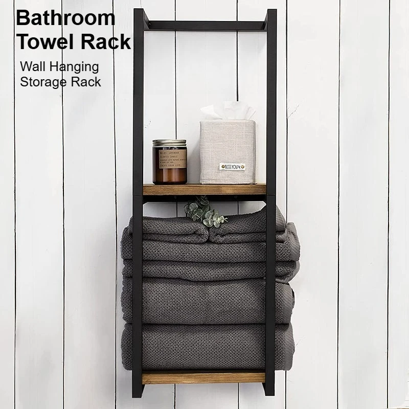 1pc Bathroom Towel Rack Hotel Bathroom Towel Roll Paper Rack Bath Towel Storage Rack Dual Use Stainless Steel Black Wall Hanging
1pc Bathroom Towel Rack Hotel Bathroom Towel Roll Paper Rack Bath Towel Storage Rack Dual Use Stainless Steel Black Wall Hanging