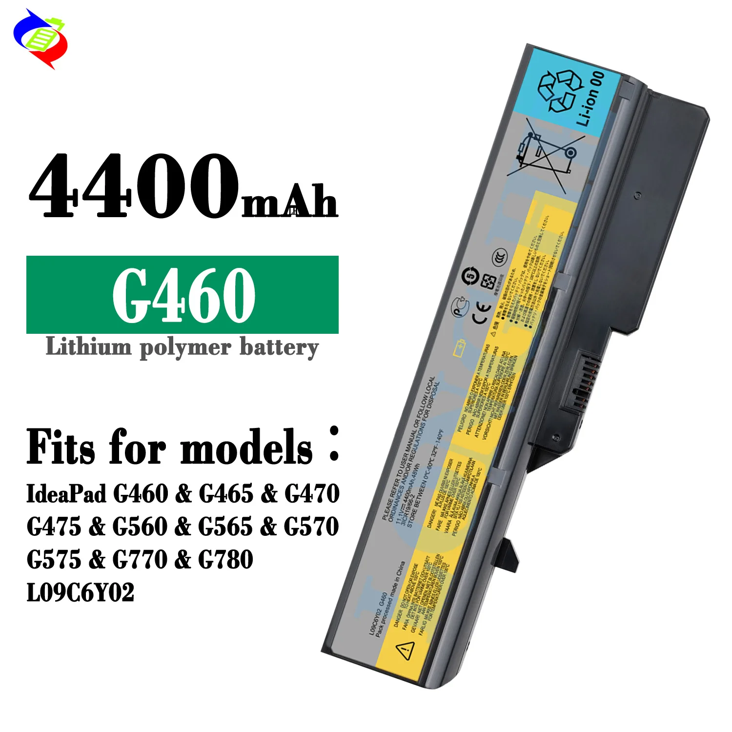 L09C6Y02 Laptop Battery for Lenovo G460 G470 G560 G570 B470 B570 IdeaPad V360 V470 Z560 Z570 L08S6Y21 Replacement Battery
L09C6Y02 Laptop Battery for Lenovo G460 G470 G560 G570 B470 B570 IdeaPad V360 V470 Z560 Z570 L08S6Y21 Replacement Battery