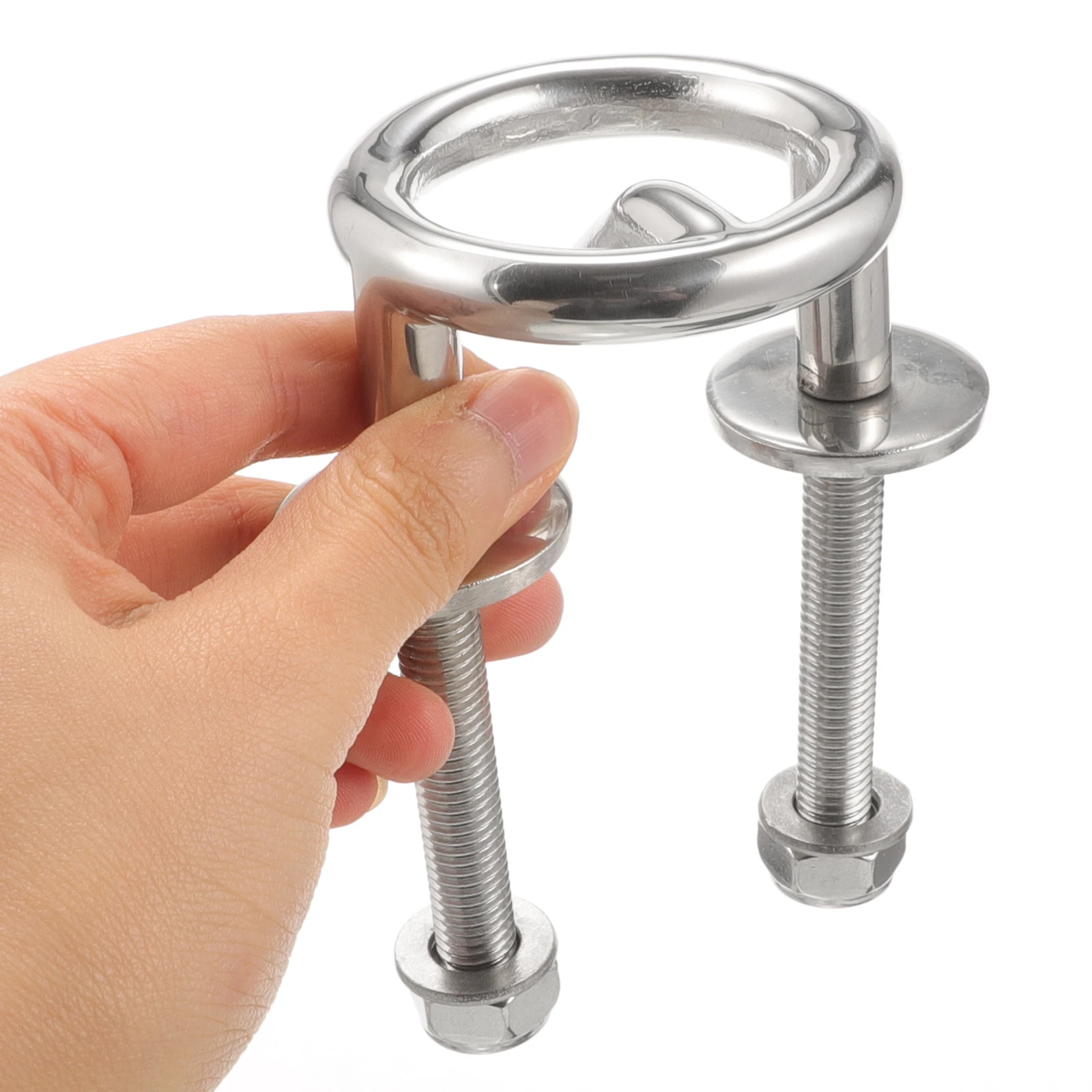 Stainless Steel Water Ski Tow Hook Marine Boat Hardware Transoms Mount Ski Towing Ring For Yacht Durable Traction Tool For Water
Stainless Steel Water Ski Tow Hook Marine Boat Hardware Transoms Mount Ski Towing Ring For Yacht Durable Traction Tool For Water