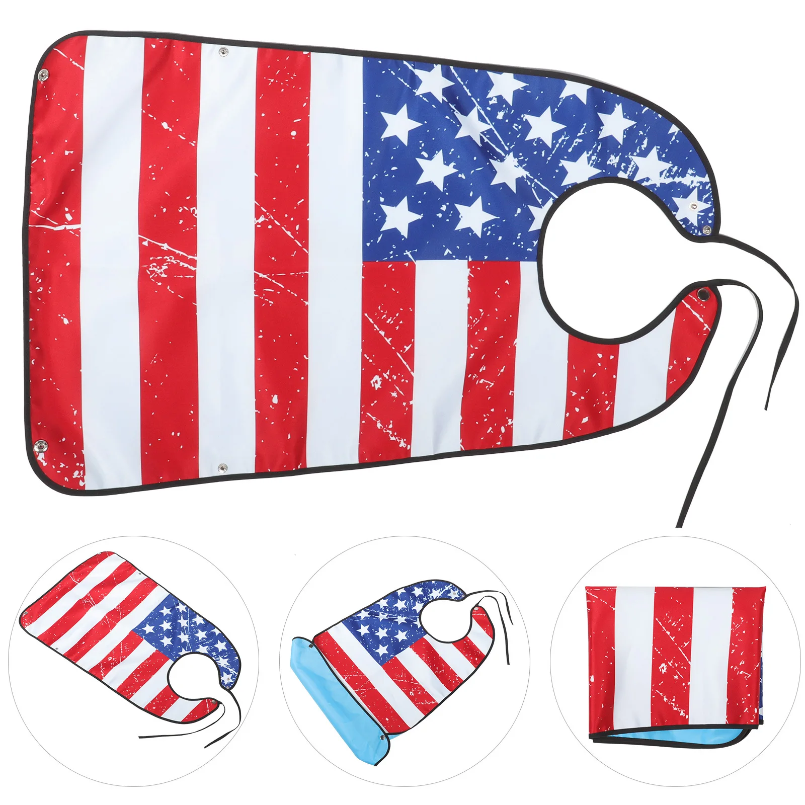 Reusable Waterproof Adult Bib Lightweight Foldable Clothing Protector for Eating Adjustable Sticky Band Comfortable Wear
Reusable Waterproof Adult Bib Lightweight Foldable Clothing Protector for Eating Adjustable Sticky Band Comfortable Wear