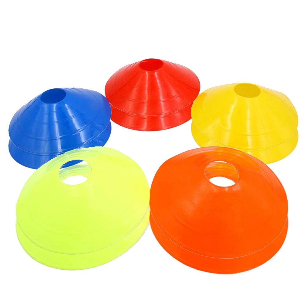 10PCS Agility Soccer Cones Outdoor Sport Football Rugby Speed Training Disc Cone Cross Track Space Marker Inline Skating Cone
10PCS Agility Soccer Cones Outdoor Sport Football Rugby Speed Training Disc Cone Cross Track Space Marker Inline Skating Cone