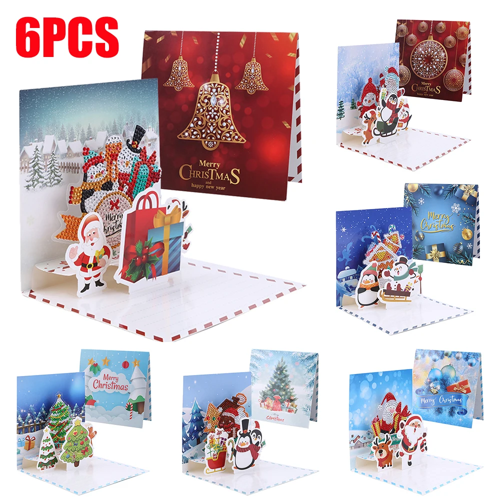 12PCS DIY Diamond Painting Card Snowman Special Shape Rhinestone Painting Christmas Greeting Cards 3D New Year Christmas Card
12PCS DIY Diamond Painting Card Snowman Special Shape Rhinestone Painting Christmas Greeting Cards 3D New Year Christmas Card