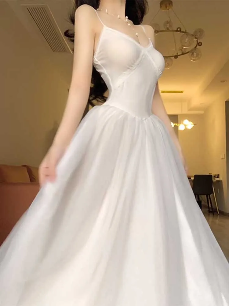 2023 Summer Full Dress French Style Women Dress Fairy Mori Girl Princess Dress Long Sleeveless Advanced Fashion New Design
2023 Summer Full Dress French Style Women Dress Fairy Mori Girl Princess Dress Long Sleeveless Advanced Fashion New Design
