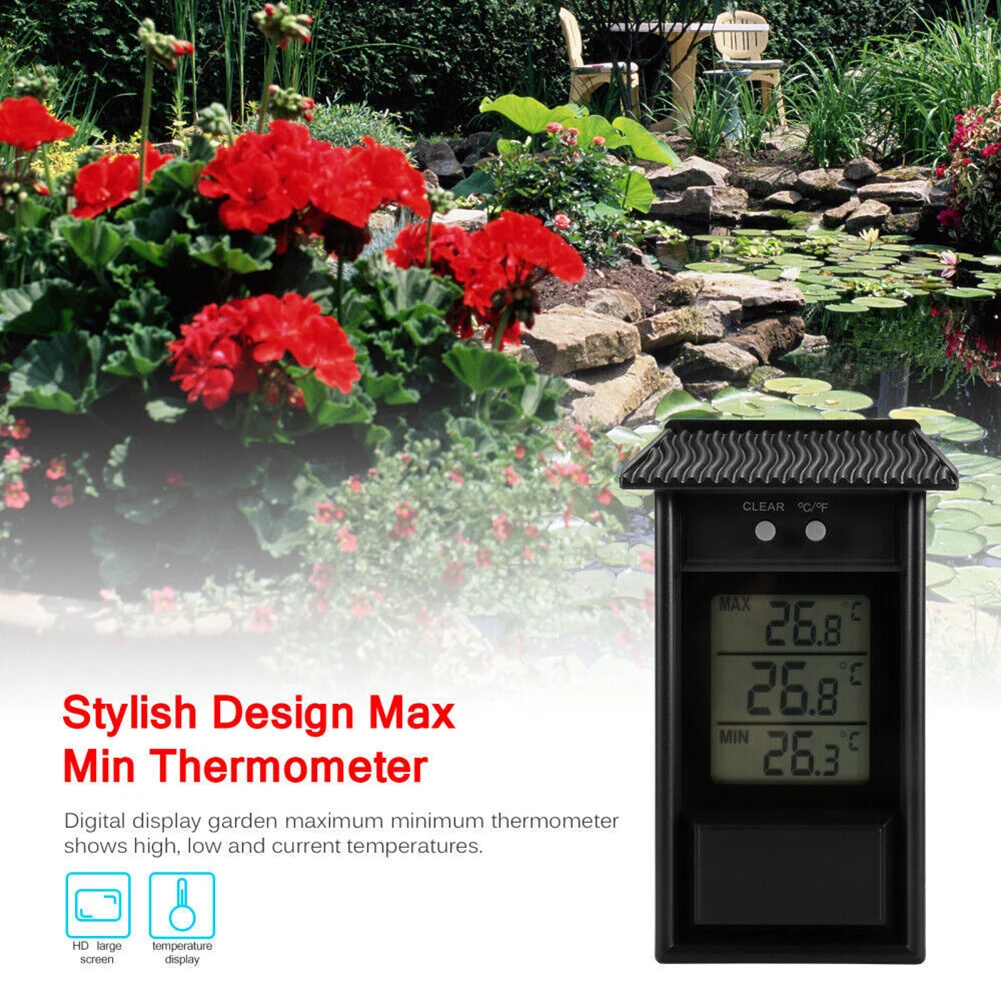 Dual Purpose This Handy Digital Max Min Thermometer Works Well Indoors And In Your Outdoor Spaces Like Gardens
Dual Purpose This Handy Digital Max Min Thermometer Works Well Indoors And In Your Outdoor Spaces Like Gardens