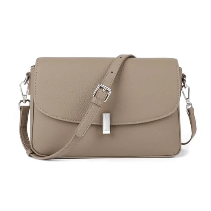 Leather Crossbody Bags for Women: Everyday Medium Purses in Brown Genuine LeatherTrendy Shoulder Handbags with Adjustable Strap
Leather Crossbody Bags for Women: Everyday Medium Purses in Brown Genuine LeatherTrendy Shoulder Handbags with Adjustable Strap