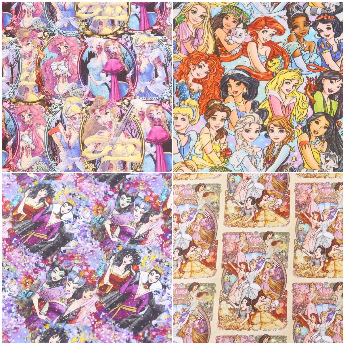 Wholesale Disney Princess Cotton Fabric By The Yard For Sewing Quilting Fabric Needlework Material DIY Handmade Tissu
Wholesale Disney Princess Cotton Fabric By The Yard For Sewing Quilting Fabric Needlework Material DIY Handmade Tissu